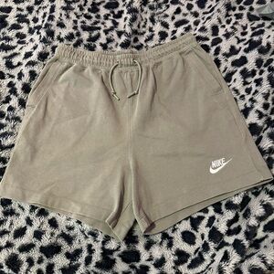 Nike Women's Athletic Shorts in Tan